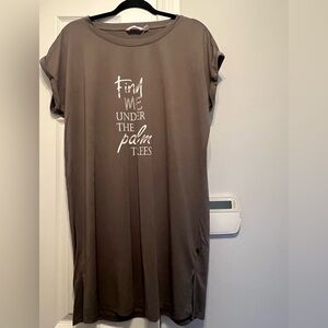 La Vie En Rose Aqua beach dress size M